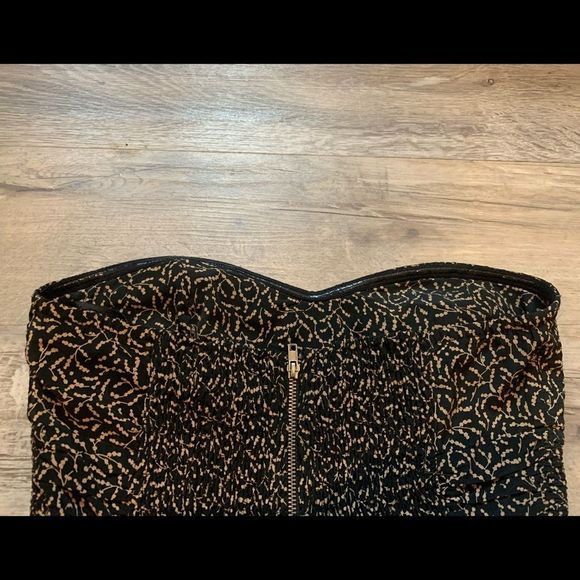 MM Couture by Miss Me Strapless Party Cocktail Dress—size small - Picture 9 of 12